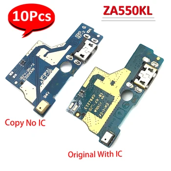 10 шт./Лот, Для ASUS Zenfone Live L1 ZA550KL X00RD Micro USB Порт Для зарядки Гибкий Кабель Док-Разъем Платы Запасные Части