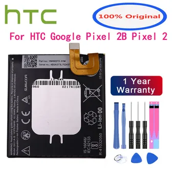 100% Оригинальный Аккумулятор для телефона BG2W G011A-B для HTC Google Pixel 2B Pixel 2 2700mAh G011A B Запасные Батареи Bateria В наличии