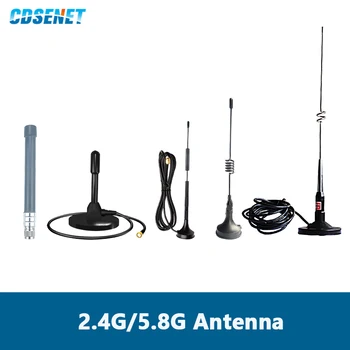 2,4 G 5,8 G Антенна Wifi CDSENET Присоска Антенна Из Стекловолокна Atenna 5dBi SMA-J 2,4 G Серия Антенн Для Беспроводного Модуля