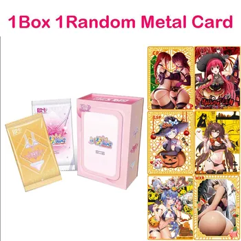 2023 Новейшая Коллекция Girl Party 2 Card Goddess Story Waifu Booster Box ACG TCG CCG Doujin Игрушки И Хобби В Подарок С Металлической Картой