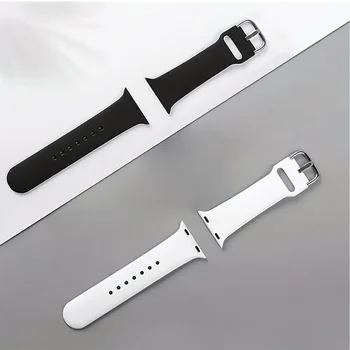 2024 Новый 22-миллиметровый ремешок для Apple Xiaomi Watch, быстросъемный Мягкий силиконовый водонепроницаемый ремешок на замену женскому и мужскому ремешку Apple Watch Band