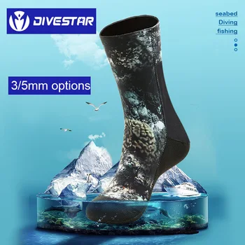 3/5 мм Неопреновые носки для дайвинга, носки для подводного плавания, носки для подводного плавания для взрослых, носки для плавания, сохраняющие тепло для подводного плавания