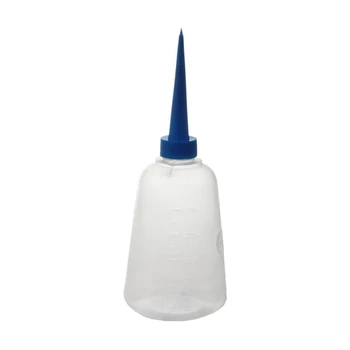 4X 250 мл Прозрачный Бело-синий Пластиковый флакон для нанесения жидкого клея