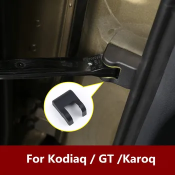 4шт Антикоррозийный фиксатор дверного замка автомобиля, защитный чехол для рычага для Skoda Kodiaq GT Karoq Аксессуары
