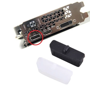 5 шт. Прочная защитная крышка DisplayPort Сменные Резиновые крышки Пылезащитный колпачок для компьютера DP Conne