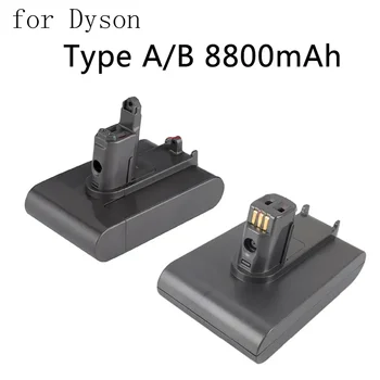 Dyson 22,2 В 8800 мАч Подходит для TypeA или B Литий-ионный Вакуумный Аккумулятор для Dyson DC35 DC45 DC31 DC34 DC44 DC31 Animal DC35 Animal