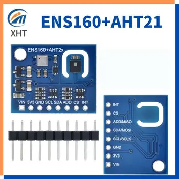 ENS160 + AHT21 УГЛЕКИСЛЫЙ газ CO2 eCO2 TVOC Датчик качества воздуха И температуры и влажности Заменяет CCS811 Для Arduino