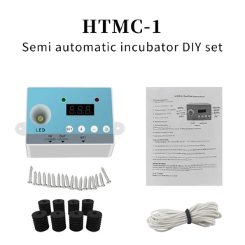 HTMC-1 DIY Инкубационная Коробка Инкубатор Для Вынашивания Потомства Регулятор Температуры Цифровой Дисплей Переключатель Контроля Температуры