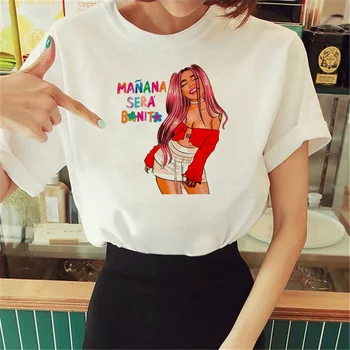 Tomorrow Will Be Nice Karol g футболки женские Японская футболка с комиксами манга для девочек Японская одежда