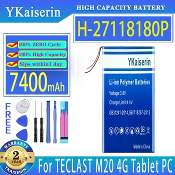 YKaiserin Аккумулятор H-27118180P H27118180P 7400 мАч Для аккумуляторов планшетов TECLAST M20 4G