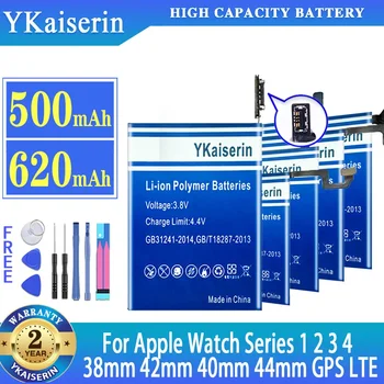 YKaiserin Аккумулятор Для Apple Watch iWatch Серии 1 2 3 4 S1 S2 S3 S4 Series1 Series2 Series3 Series4 38 мм 42 мм 40 мм 44 мм GPS LTE