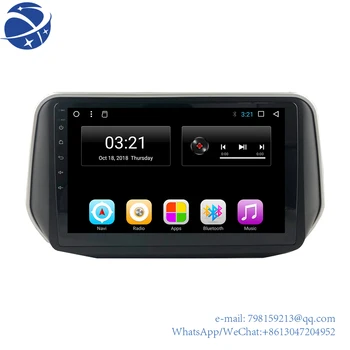 yyhc10.1-дюймовый емкостный сенсорный экран автомобильный Android 8.1 gps устройство слежения трекер для HYUNDAI Santa fe 2020