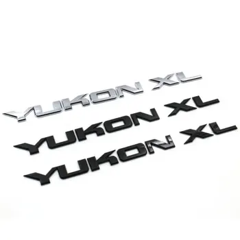 Автомобильные наклейки с буквенной надписью YUKON XL для GMC CHEVROLET pickup модифицированные аксессуары значок заднего багажника логотип на боковой двери, украшающий наклейку