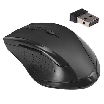 Беспроводная мышь 2000 точек на дюйм Mause 2,4 ГГц Оптическая USB бесшумная мышь Настольные эргономичные мыши Беспроводная для портативных ПК Компьютерная мышь