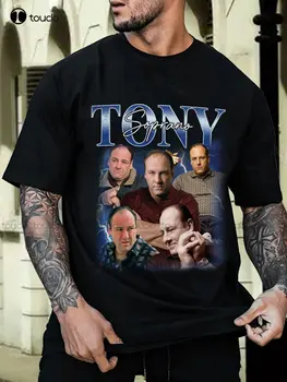 Винтажная рубашка в стиле ретро Tony Soprano | Футболка Tony Soprano | Футболки для фанатов Tony Soprano | Футболка с принтом Tony Soprano в стиле Ретро 90-х Xs-5Xl