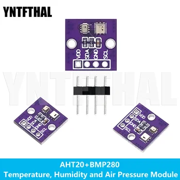Высокоточный цифровой датчик температуры, влажности и атмосферного давления AHT20 + BMP280