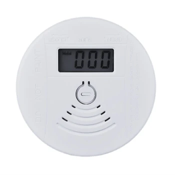 Детектор сигнализации CO Gas Monitor с цифровым ЖК-дисплеем и звуковым предупреждением для дома, офиса