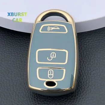 Для Kia Grand Carnival Sedona TPU Car Remote Key Shell Брелок Держатель Для ключей от автомобиля Чехол для ключей Брелок Протектор Аксессуары