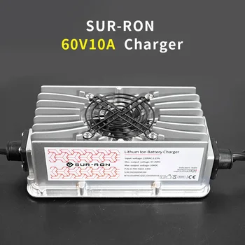 Для SURRON 60V10A Зарядное Устройство Light Bee X Бесшумные Мотоциклы Dirtbike Внедорожные Инструменты Для зарядки SUR-RON Запчасти Segway 160 X260