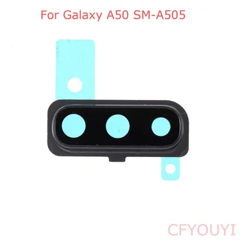 Для Samsung Galaxy A50 A505 Кольцо для объектива задней камеры с заменяемой стеклянной линзой