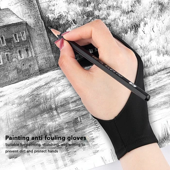 Для универсальных перчаток-карандашей, художественной живописи, рисования эскизов двумя пальцами, перчаток для планшета