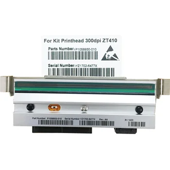 Качественная Новая Термопечатающая Головка P1058930-010 для принтера этикеток Со штрих-кодом Zebra ZT410 305 точек на дюйм, гарантия 90 дней