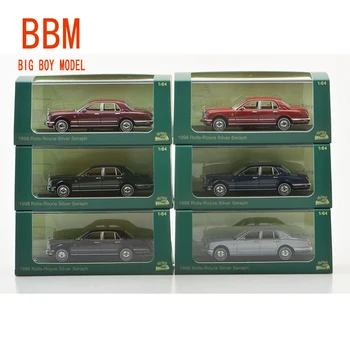 Литая под давлением модель игрушечного автомобиля Rolls-Royce Silver Angel в масштабе 1/64, имитация сплава, классическая коллекция, украшения, игрушки для мальчиков