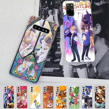 Милый чехол для телефона Digimon Digital Monster Samsung S21 A10, чехол для Redmi Note 7 9, чехол для Huawei P30Pro Honor 8X 10i