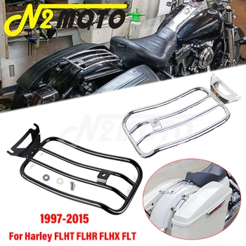 Мотоцикл Solo Держатель Сиденья Кронштейн Задняя Багажная Полка Для Harley FLHT FLHR FLHX FLT Road King Electra Street Glide 1997-2015