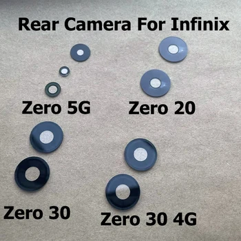 Оригинал Для Infinix Zero 20 30 4G 5G Задняя Стеклянная Крышка Объектива Камеры Заднего Вида С Клейкой Наклейкой X6815 X6821 X6831 X6831B