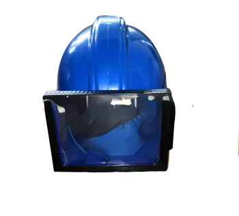 Плоский стеклянный пескоструйный защитный шлем Подача кислорода холст пескоструйный шлем шлем пескоструйная накидка