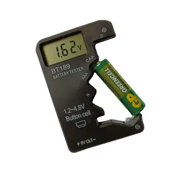 Проверка заряда батареи 0-10 В Быстрое Измерение Для № 1/2/5/7 9 В Индикатор Заряда Батареи 18650 Инструмент Диагностики Емкости Аккумулятора