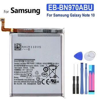 Сменный аккумулятор EB-BN970ABU емкостью 3500 мАч для Samsung Galaxy Note 10 Note X Note10 NoTex Note10 Батареи 5G + инструменты