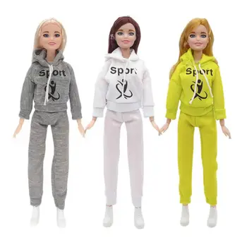 Товары Kawaii Модная одежда Бесплатная доставка Аксессуары для кукол Детские игрушки Вещи для Барби Поделки для детей Рождественские подарки