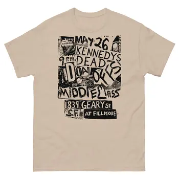 Футболка с надписью Dead Kennedy's Flyer, футболка DOA, винтажная панк