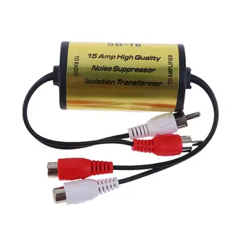 Шумоизолятор контура заземления Аудиоусилитель Автомобильный фильтр шума Изолятор контура заземления для автомобильной стереосистемы Трансформатор шума