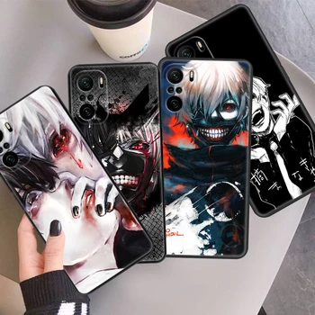 Японский Tokyo Ghoul Для Xiaomi Redmi Note 12 11E 11S 11 11T 10 10S 9 9T 9S 8 8T Pro Plus 5G 7 5 Черный Чехол Для Телефона
