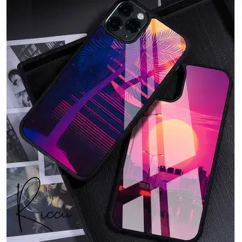 чехол для телефона sunset scenery Резиновый для iPhone 12 11 Pro Max XS 8 7 6 6S Plus X 5S SE 2020 XR 12 Mini case